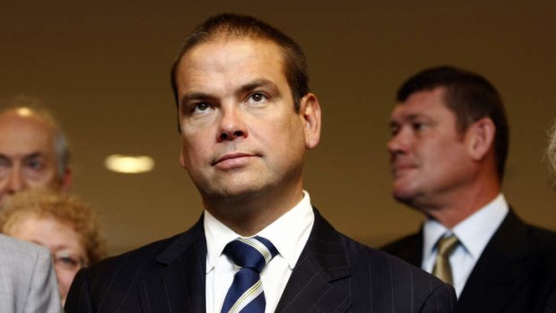 Succession planning: Lachlan Murdoch is News Corp's new co-chairman.