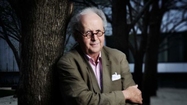 On the button: Alexander McCall Smith.