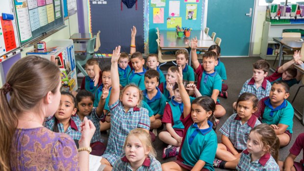 Jocelyn Darvill teaches year 2 at Regents Park State School in Brisbane. 