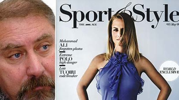 Threats ... Damir Dokic, upset at interview his daughter gave to Sport & Style.