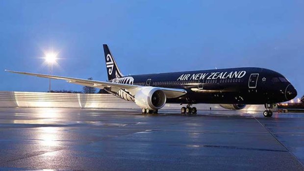 A striking new black design for Air New Zealand's fleet.
