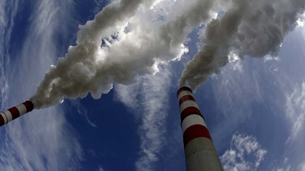 A leaked report says carbon dioxide is the biggest cause of climate change, far outweighing natural causes.