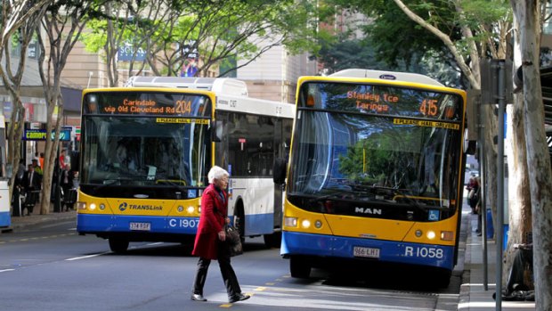 The Transport Workers Union wants barriers installed on Queensland buses to protect drivers.
