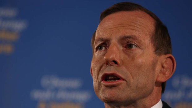 Causing confusion: Tony Abbott's recent comments about candidate Fiona Scott have left many questioning the reasons behind her selection.