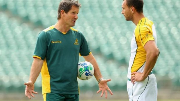 Memories:  Deans endured a sometimes fractured relationship with Quade Cooper.