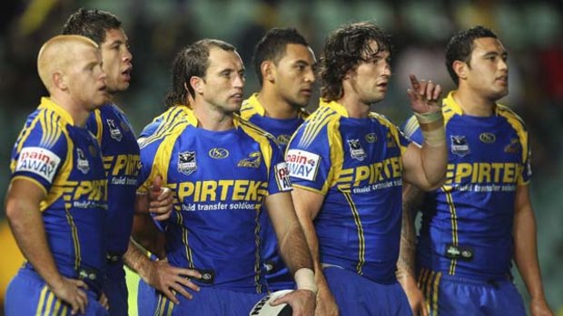 Underachievers ... the Eels have been one of the season's biggest disappointments.