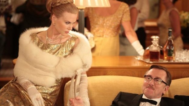 Nicole Kidman as Grace Kelly and Tim Roth as Prince Ranier in <i>Grace of Monaco</i>.
