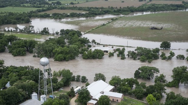 A grandmother and her four grandchildren were killed in the devastating floods that have hit Texas.