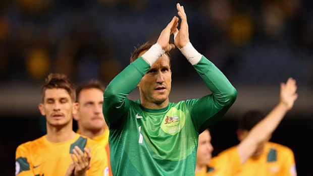 Moving on: Socceroo goalkeeper Mark Schwarzer has played his last game for Fulham.
