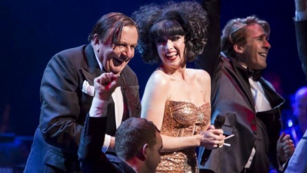 Welcome to Cabaret: Barry Humphries, Meow Meow and Hugh Sheridan on the opening night of the Adelaide Cabaret Festival