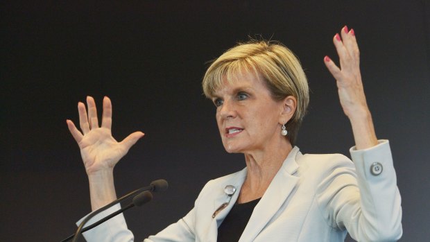 Foreign Minister Julie Bishop has been eloquent in her opposition to the death penalty. 