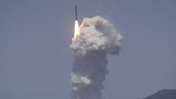 The US missile defence system hit a simulated enemy missile over the Pacific in the first successful intercept test of the program since 2008.
