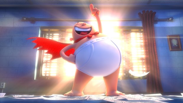 Captain Underpants: Impressively hardworking, visually inventive flick.