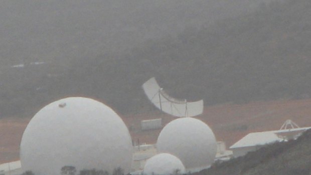 The Torus multi-beam antenna at Pine Gap.