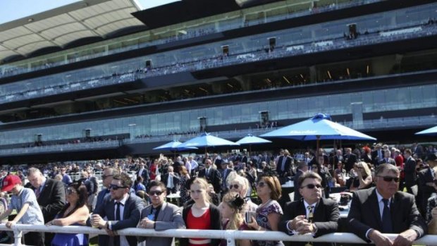 Big day out: 25,000 were on hand at Randwick on Saturday for day two of the Championships.