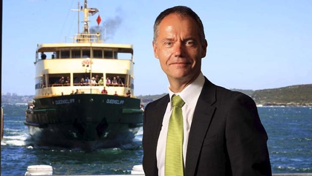 Sydney Ferries boss Steffen Faurby.