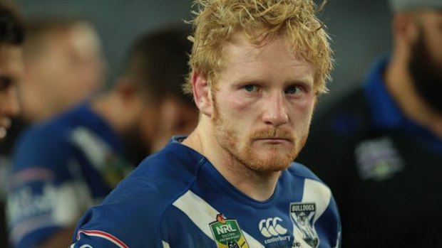 Soft spot: Bulldogs front man James Graham.