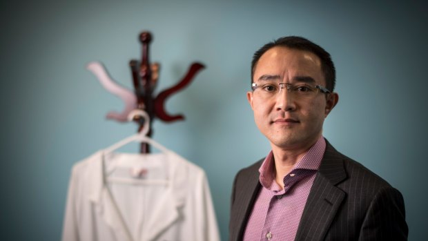 Dr Michael Wong was the victim of an assault three years ago. 