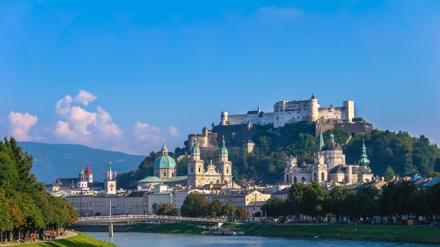 Built on salt: Salzburg, Austria.