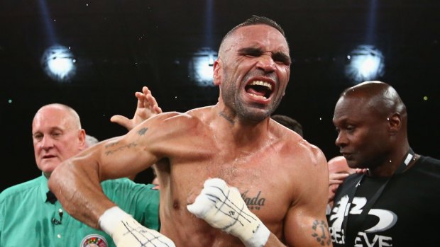 The Blue at Uluru: Anthony Mundine has a big plan for his rematch with Danny Green. 