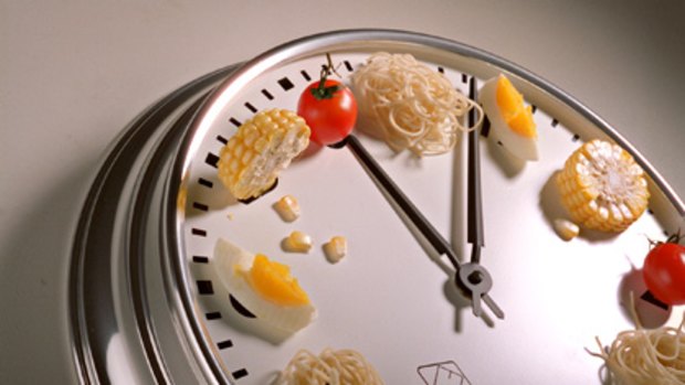 Never better than late ... diets more effective when food is consumed earlier in the day.