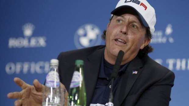"Unfortunately, we have strayed from a winning formula in 2008": Phil Mickelson.