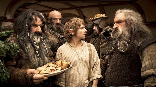 Next instalment: Bilbo Baggins keeps strange company in <i>The Hobbit: The Desolation of Smaug</i>.