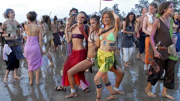 Goa - once a laid-back hippy beach hangout known for drugs, free love and music - retains an image as a free-wheeling oasis in straitlaced India and draws 2.3 million foreign and domestic visitors annually.