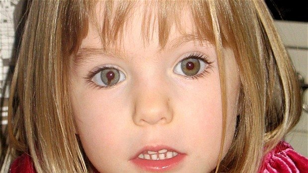 Madeleine McCann, 3, was abducted in Portugal in May 2007.