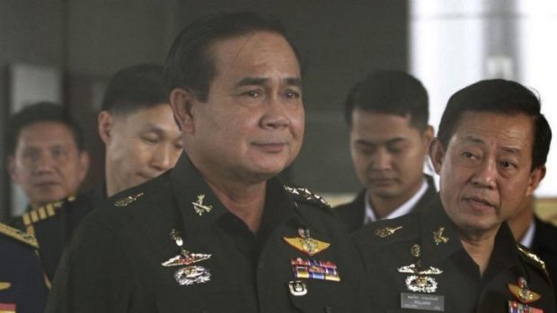 General Prayuth Chan-ocha. 