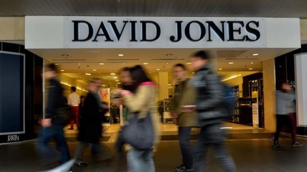 The way forward: David Jones and Myer are two retailers who have seen the benfits of having a prominent online presence.