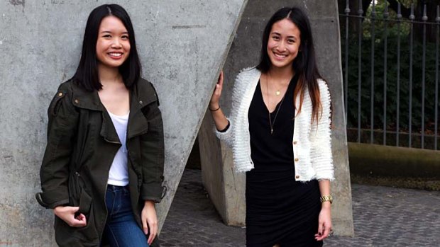 ASOS student ambassadors: Ashling Lee and Jessica Cheung.