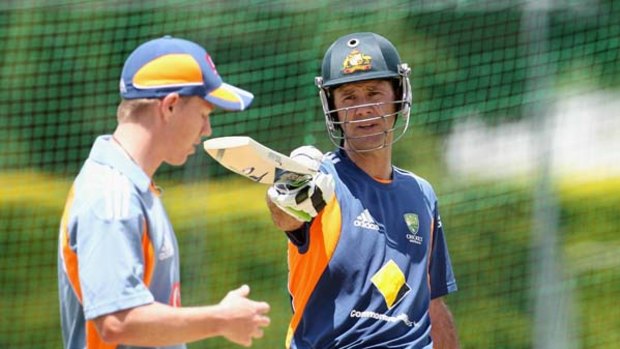 Pitch it there . . . Ricky Ponting can expect plenty of bouncers as England's bowlers try to tempt him into hooking, which they rate a weakness in the skipper's game.