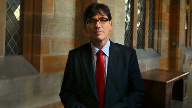 An "unharmonious" split ... rector Michael Bongers has parted company with St John's College at the University of Sydney.