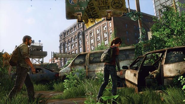 A screengrab from The Last of Us.