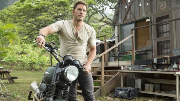 <i>Jurassic World's</i> Chris Pratt says the film has "an African Queen kind of vibe".