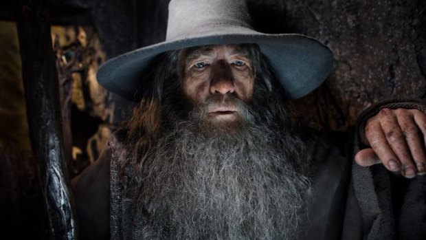 Farewell: Ian McKellen as Gandalf in <i>The Hobbit: The Desolation of Smaug</i>.