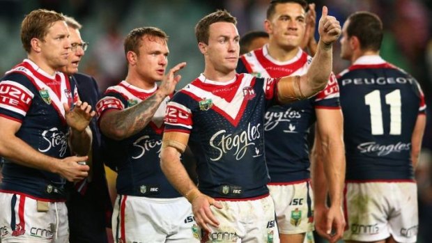 One for the city: The Roosters' one-point victory over North Queensland set up all-Sydney preliminary finals.