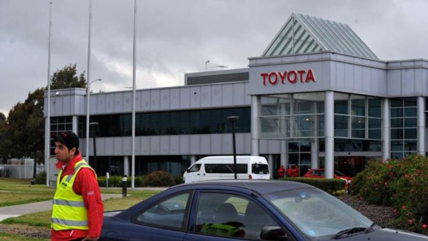 Redundancies ... Toyota's Altona North plant in Melbourne's West.