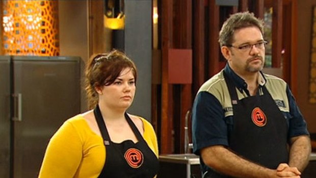 The moment of truth on last night's episode of MasterChef.