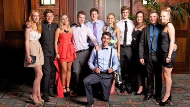 Canberra Boys Grammar formal at Old Parliament House on Friday.