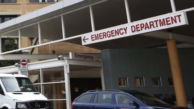 Canberra Hospital Emergency Department.