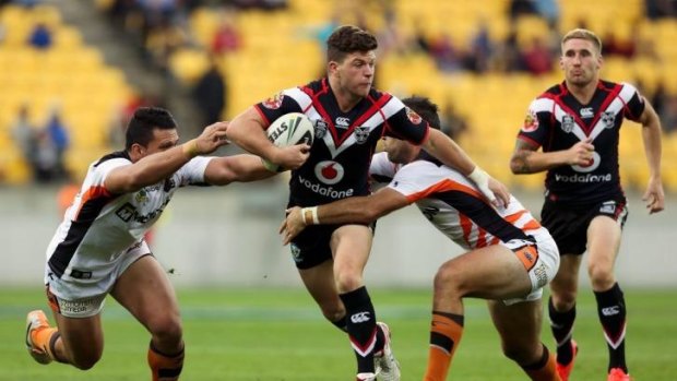 Warriors five-eighth Chad Townsend is relishing the chance to face his former club, Cronulla.