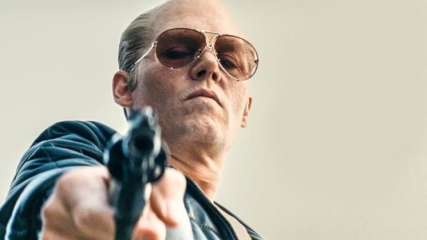 Elusive: Johnny Depp in <i>Black Mass</i>.