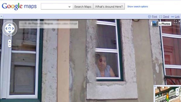 A face in the window ... Google is under investigation for collecting Wi-Fi data from its Street View mapping service.