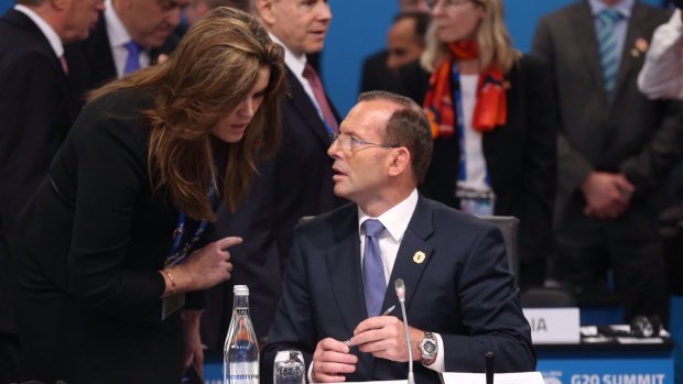 Tony Abbott has hit back at critics of his chief adviser Peta Credlin.