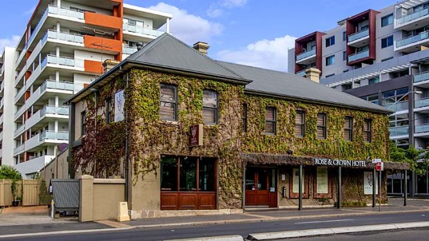 Strong interest likely: The Rose & Crown Hotel in Parramatta is coming onto the market.