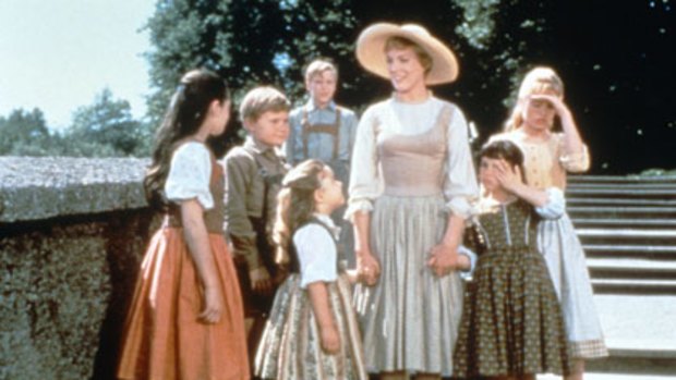 A scene from <i>The Sound of Music</i>, which was based on the von Trapp family.