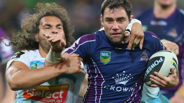 May not move: Melbourne Storm and Australia skipper Cameron Smith has been courted by the Broncos.