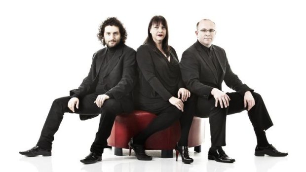 Plexus: Stefan Cassomenos, Monica Curro and Phillip Arkinstall